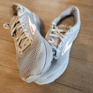 Brooks Adrenaline GTS 22 Size Women's 11 Light Blue & Pink Running Walking Shoes